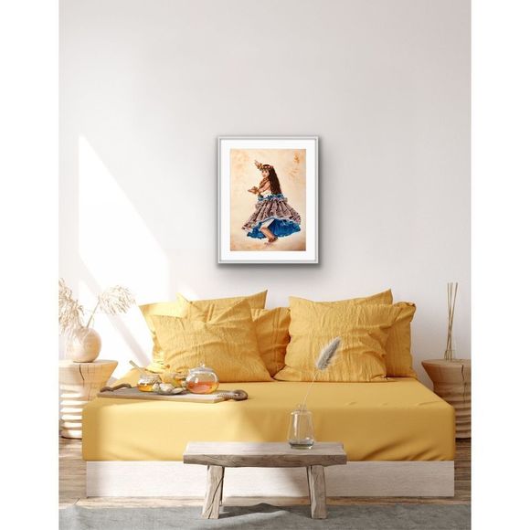 ART PRINT - The Blue Wonder Watercolor Art Print AJJ Arts - Picture 3 of 16